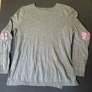 ASOS Knit Gray Sweater With Bows